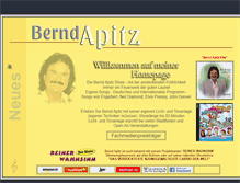 Tablet Screenshot of bernd-apitz.de